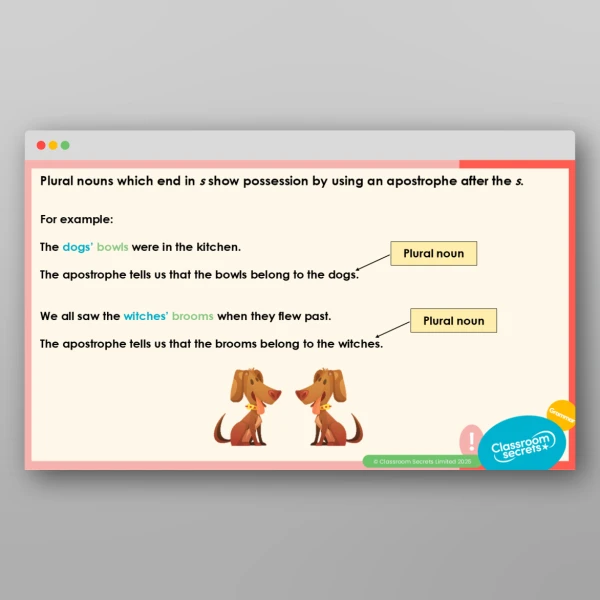 An image of the Consolidating Apostrophes Teaching PPT Resource