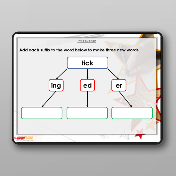 Year 1 Comparing And Correcting Ing Ed And Er Modelling Ppt Resource ...