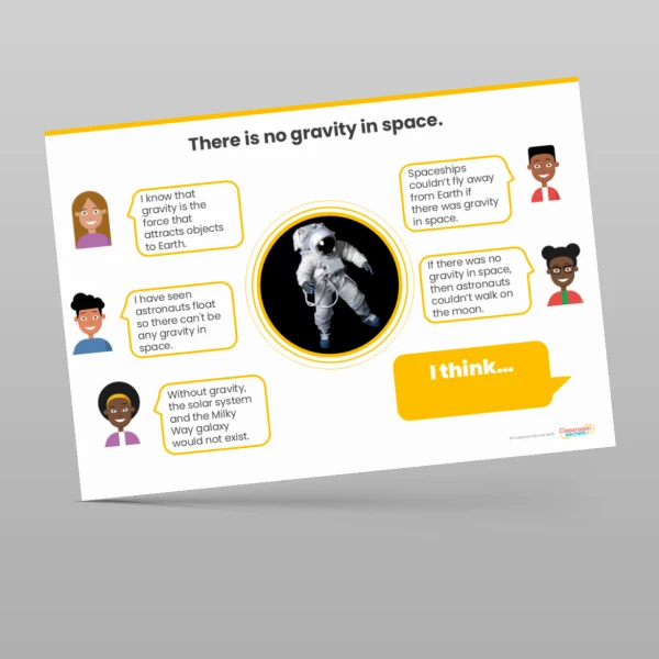 An image of the Forces Concept Cartoons Resource