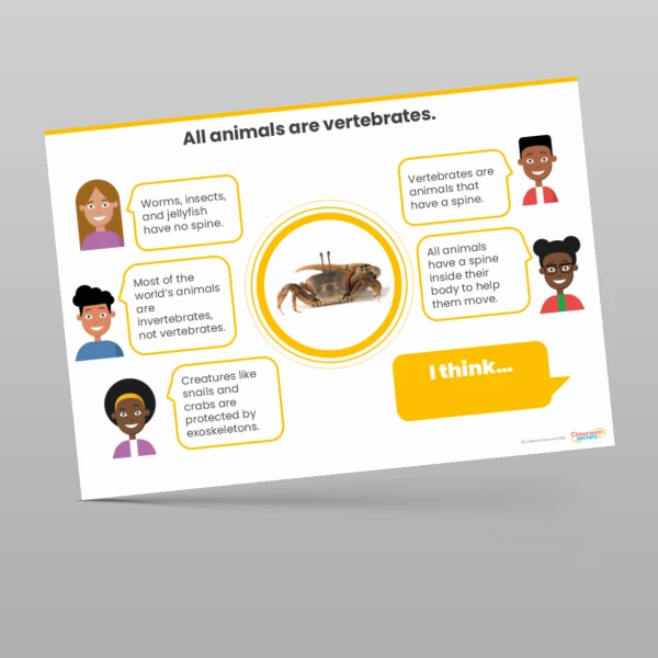 An image of the Living Things and Their Habitats Concept Cartoons Resource