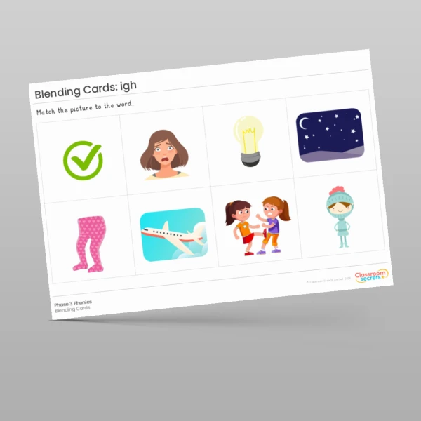 An image of the Blending Cards: igh Resource