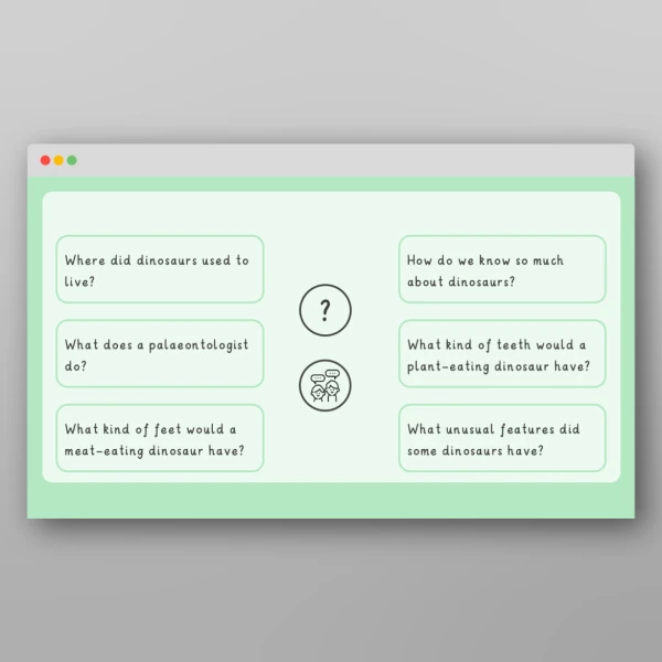 An image of the Dinosaurs Introductory PowerPoint Resource