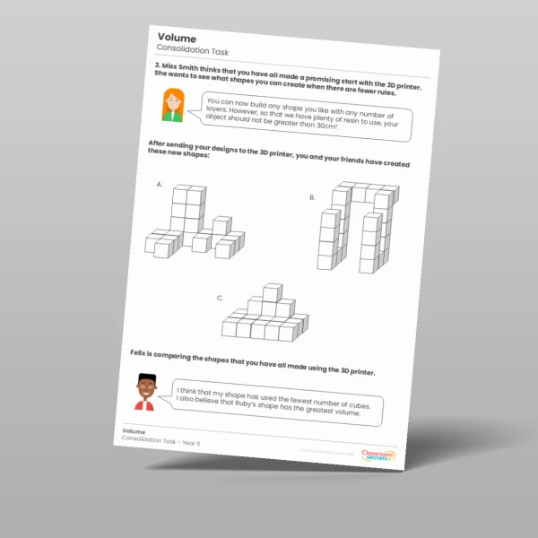 An image of the Volume Consolidation Task Resource