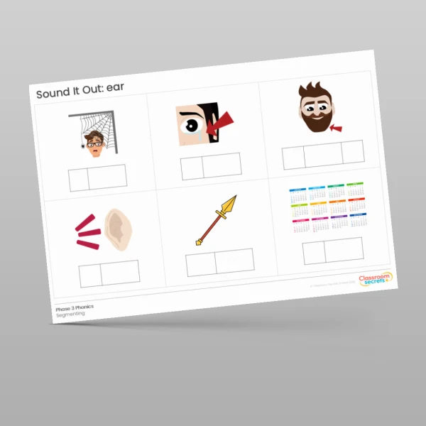 An image of the Phonics Sound It Out: ear Resource
