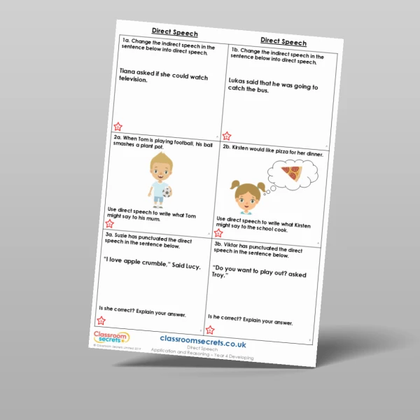 An image of the Direct Speech Application and Reasoning Resource