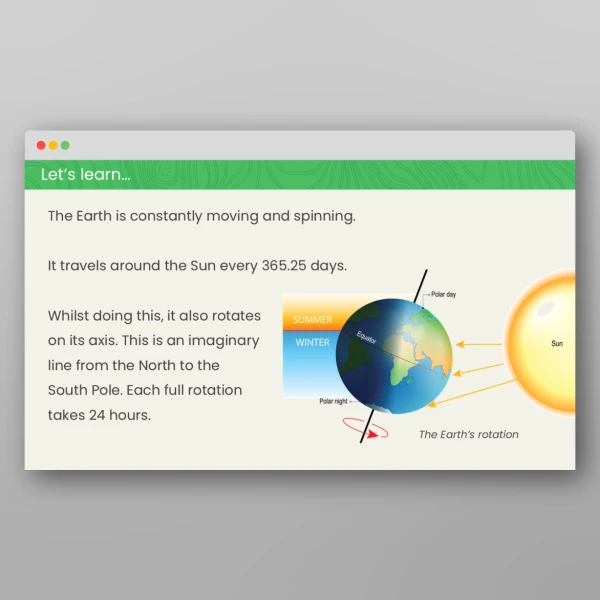 An image of the UKS2 Why Does the Earth Need Time Zones? PPT Resource
