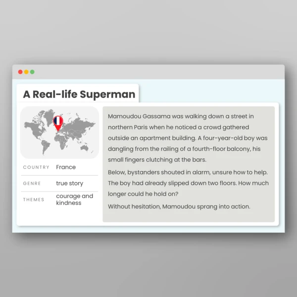 An image of the Around the World in 80 Stories - Europe Resource