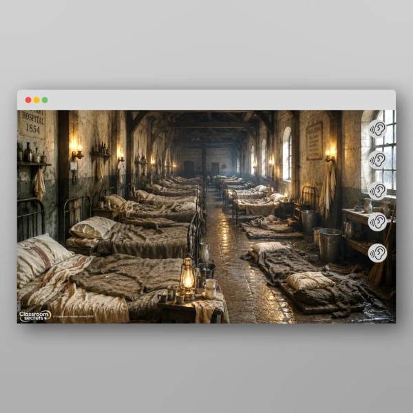 An image of the Time Travel Adventure - Significant Nurses Soundscape Resource