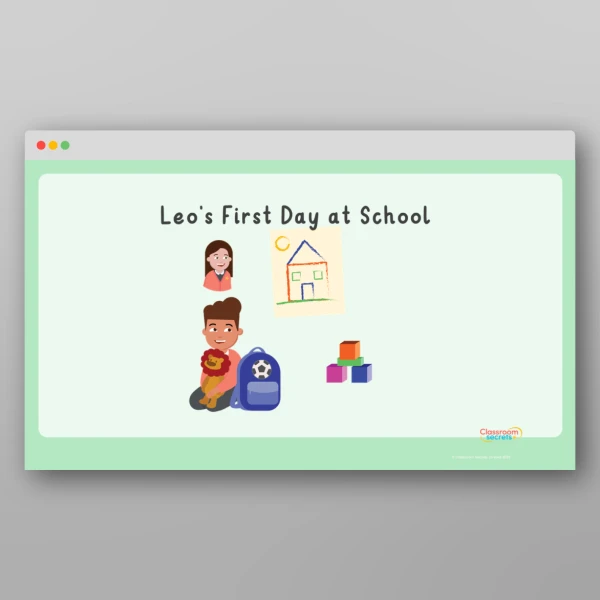 An image of the Starting Reception School Readiness Story Resource
