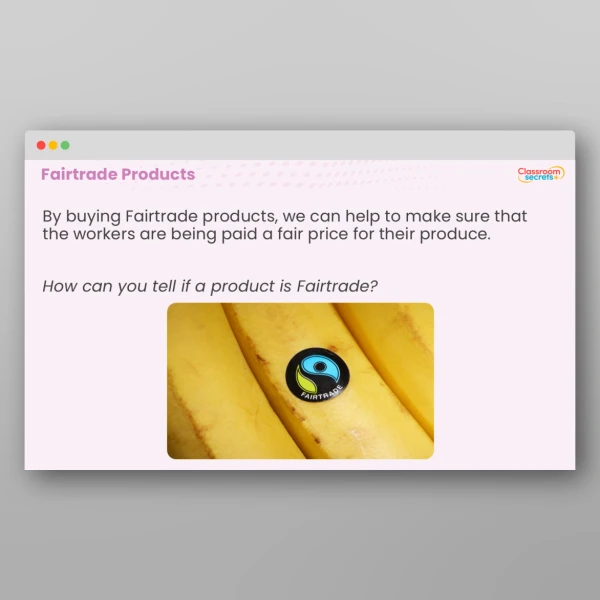 An image of the Fairtrade Fortnight Whole School Assembly PPT Resource