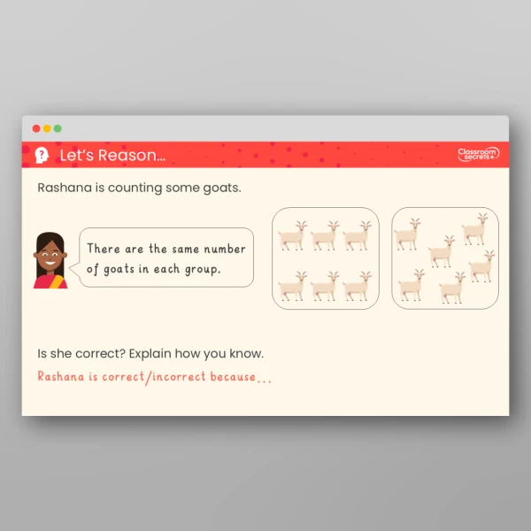 An image of the Count Objects Teaching PPT Resource