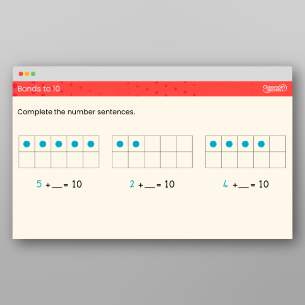 Year 2 Bonds To 10 Teaching Ppt Resource | Classroom Secrets