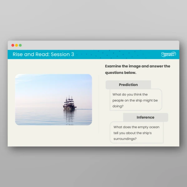 An image of the Rise and Read Pirates Resource
