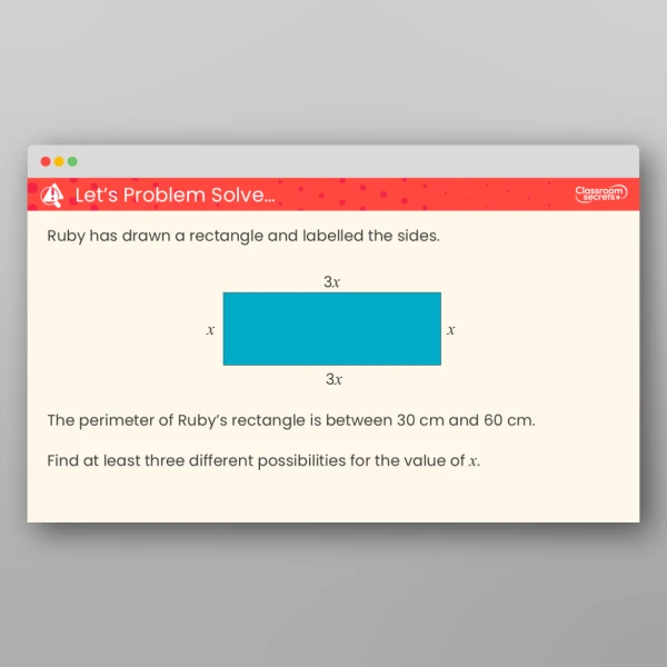 An image of the Solve 1-Step Equations Teaching PPT Resource