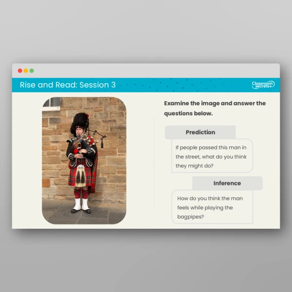 An image of the Rise and Read St Andrew's Day Resource