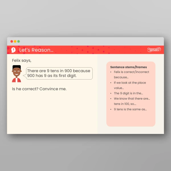 An image of the Hundreds Teaching PPT Resource