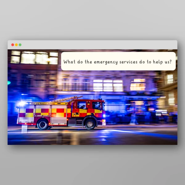 An image of the People Who Help Us I Wonder Discussion Prompts Resource