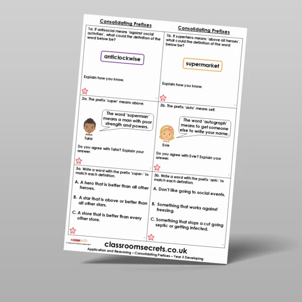 An image of the Consolidating Prefixes Application and Reasoning Resource