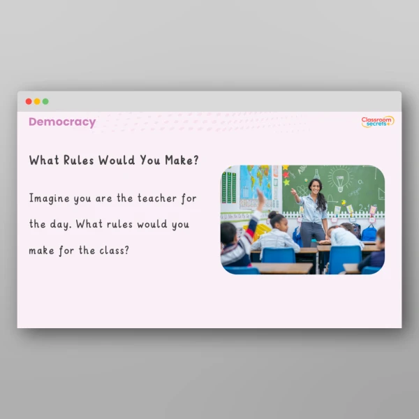 An image of the Values - Democracy Resource