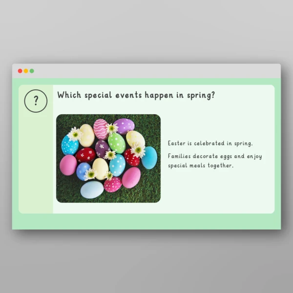 An image of the Spring Introductory PowerPoint Resource
