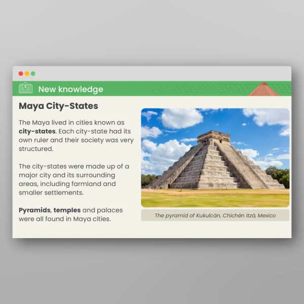 An image of the Lesson 2: What Was Life Like for the Maya? PPT Resource