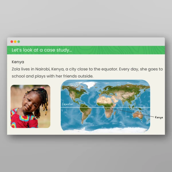 An image of the What is the Equator? Geography PPT Resource