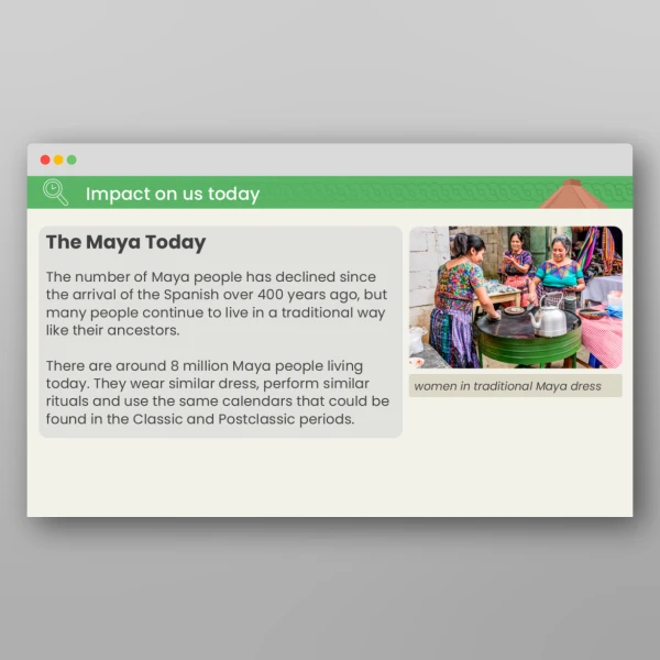 An image of the Lesson 1: What Was the Maya Civilisation? PPT Resource