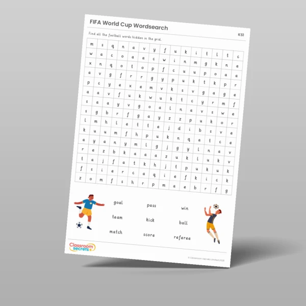 An image of the FIFA World Cup Activity Pack Resource