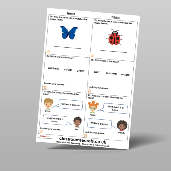 An image of the Free Nouns Application and Reasoning Resource