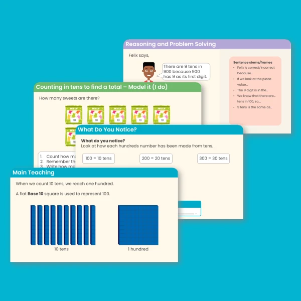 Year 3 Hundreds Place Value Teaching PowerPoint