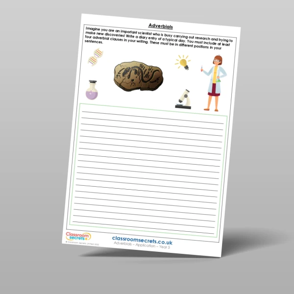 An image of the Adverbials Application Resource