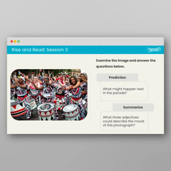 An image of the Rise and Read Notting Hill Carnival Resource