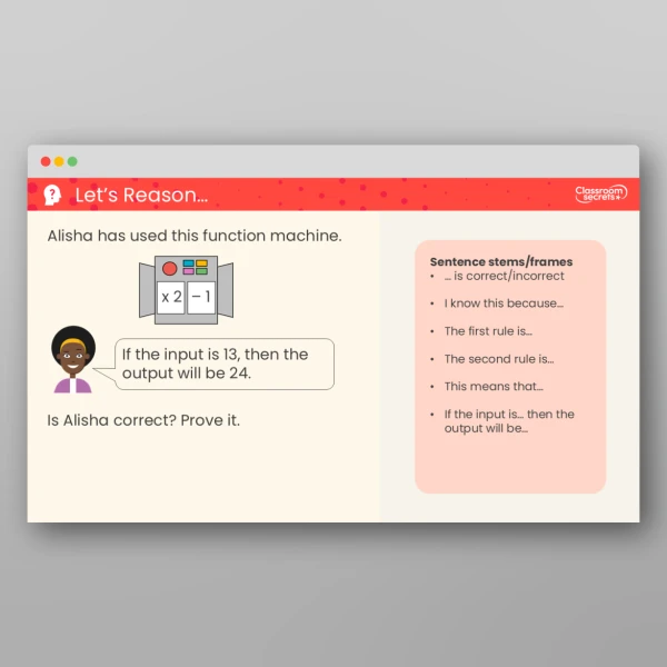 An image of the 2-Step Function Machines Teaching PPT Resource