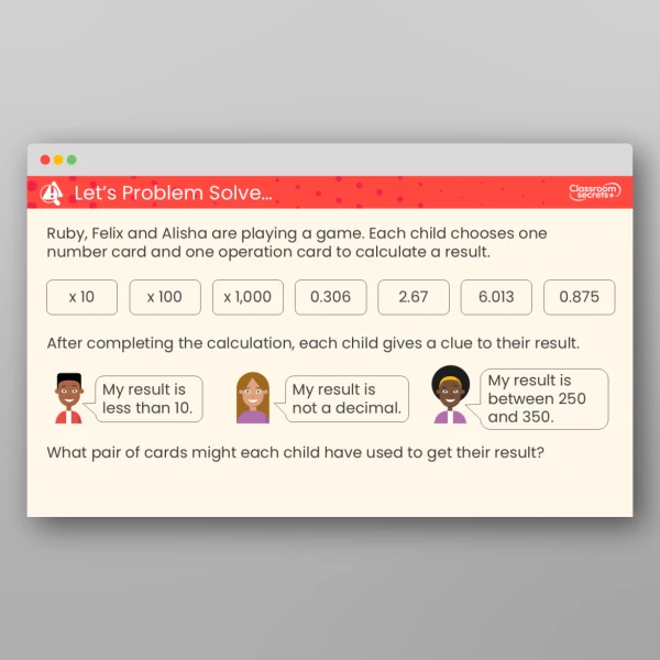 An image of the Multiply by 10, 100 and 1,000 Teaching PPT Resource