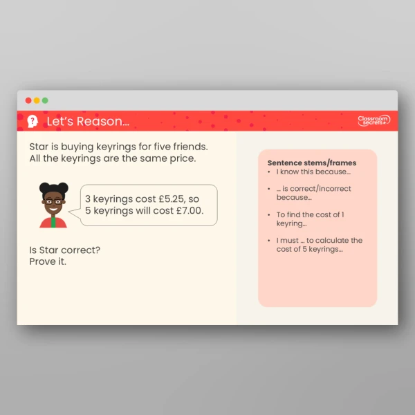 An image of the Proportion Problems Teaching PPT Resource
