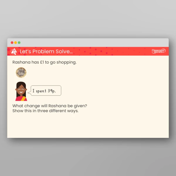 An image of the Find Change Teaching PPT Resource