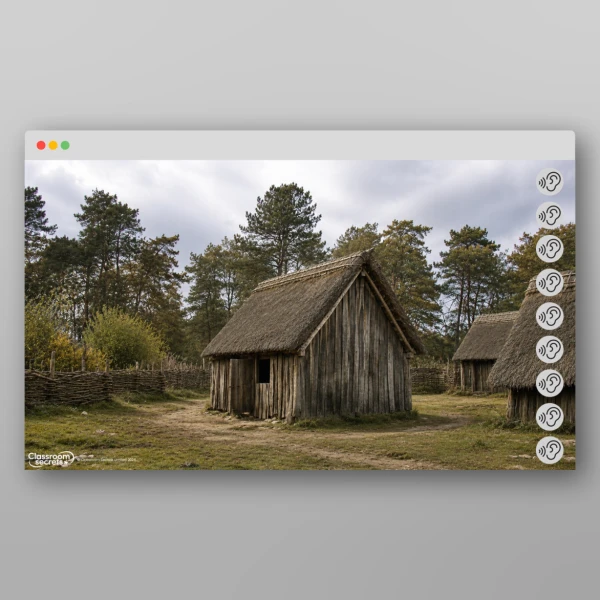 An image of the Time Travel Adventure - The Anglo-Saxons, Picts and Scots Soundscape Resource