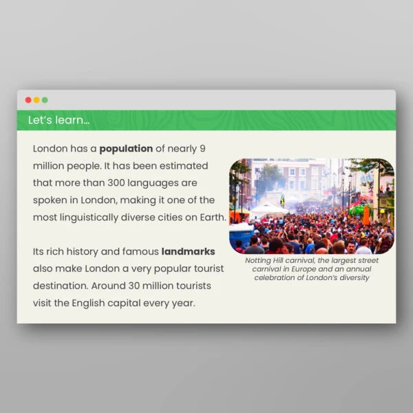 An image of the All About London Geography PPT Resource