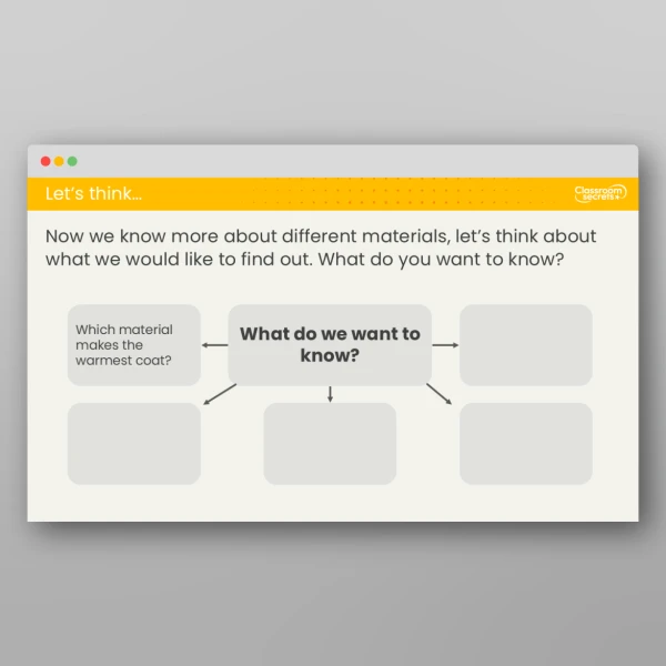 An image of the Lesson 5: Why Do we Use Different Materials for Different Objects? 2 Investigation Resource