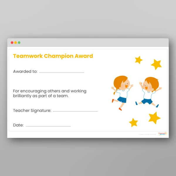 An image of the Sports Day Certificate Pack Resource
