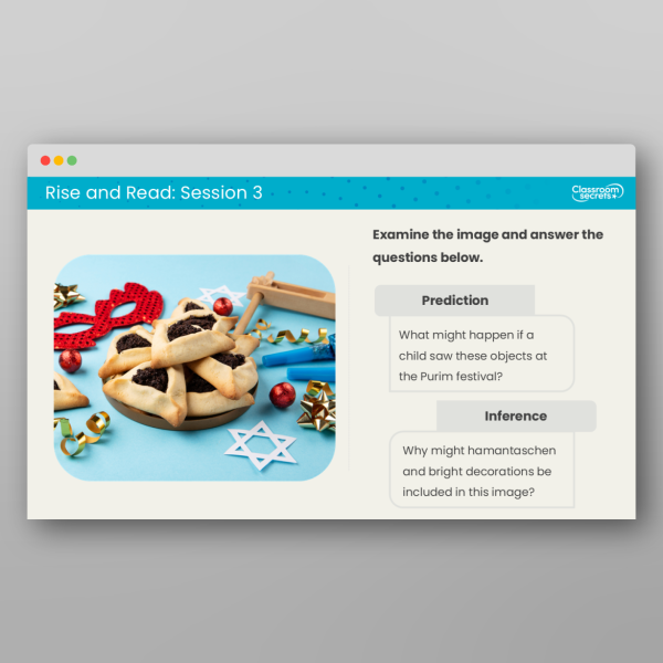 KS2 Rise And Read Purim Resource | Classroom Secrets