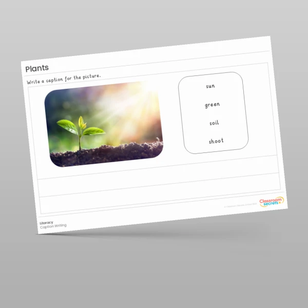 An image of the Plants Literacy Activities Resource