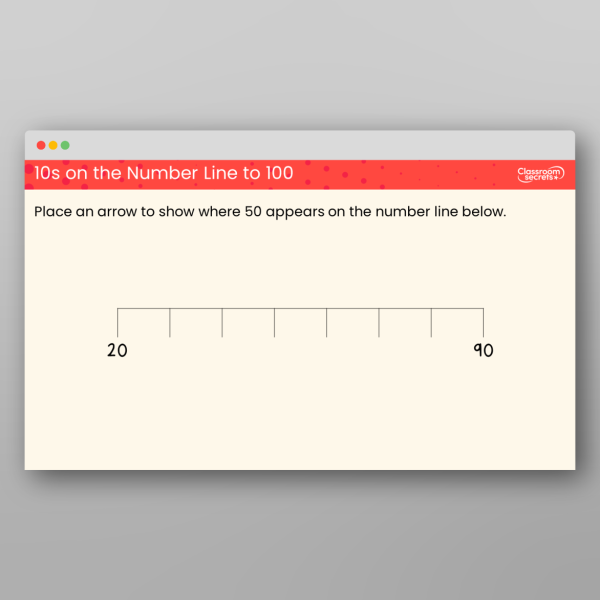Year 2 10s On The Number Line To 100 Teaching Ppt Resource | Classroom ...