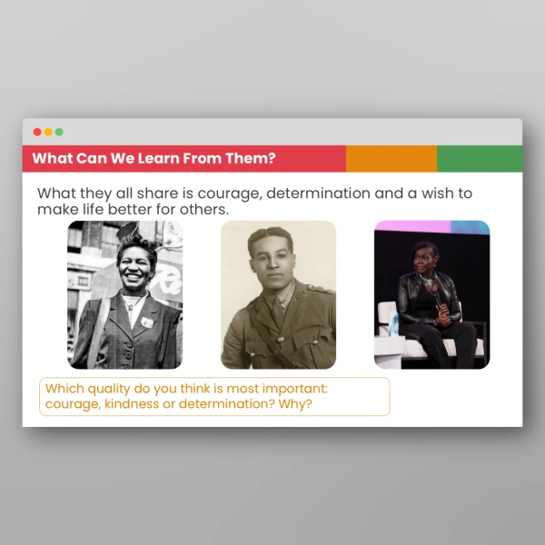 An image of the Black History Month Significant Individuals Whole School Assembly PPT Resource