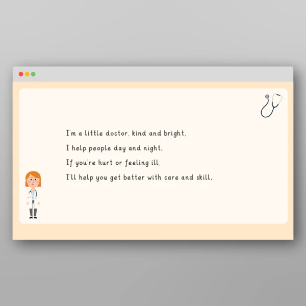 An image of the People Who Help Us Rhyme Resource