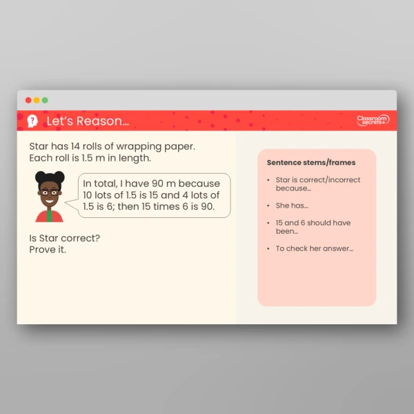 An image of the Multiply Decimals by Integers Teaching PPT Resource