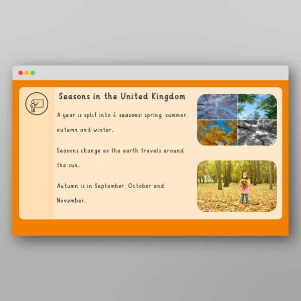 An image of the Autumn Introductory PPT Resource