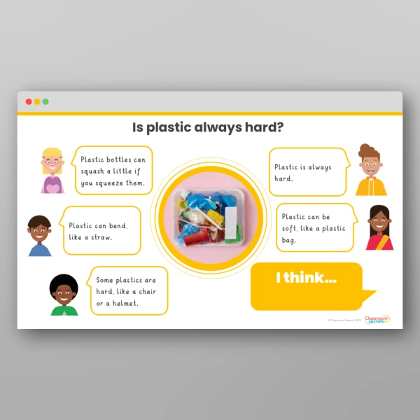 An image of the Everyday Materials Concept Cartoons Resource