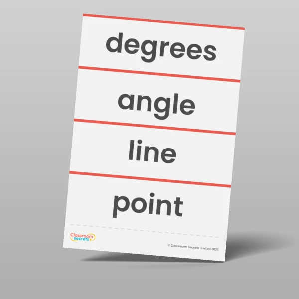 An image of the Shape Vocabulary Pack Resource