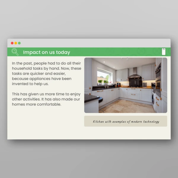 An image of the Lesson 1: How Has Technology Changed Our Homes? PPT Resource